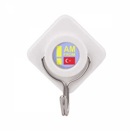 

I Am From Turkey Art Deco Fashion Adhesive Wall Hooks Hanging Self Sticky