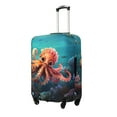 thumbnail image 2 of Fotbe Underwater Plant Octopus Luggage Cover Protector,Suitcase Protector,Scratch and Dirt Resistant,Fits 18-32 Inch Luggage-X-Large, 2 of 9