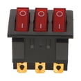 thumbnail image 6 of 9 Pin Rocker Switch With Red Button, KCD3 Rocker Switch, 16a / 30a 250 V, 6 of 7