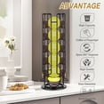 thumbnail image 4 of Luxtrada Rack K Cup Holder Pod Holder Stand 24 Pods Coffee Pod Holder For Organizer Black, 4 of 7
