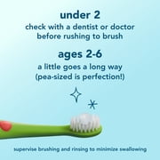 hello Dragon Dazzle Kids Toothpaste with Fluoride, Blue Raspberry Toothpaste, 4.2 Oz Tube