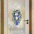 thumbnail image 3 of Christmas Snowman Wreath Door Window Decal Sticker Christmas Shop Home Decor（45x60cm）, 3 of 5