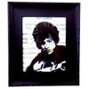 Art N Wordz Bob Dylan One-of-a-Kind Original Painting On Upcycled Music Sheet- Numbered & Signed By Artist