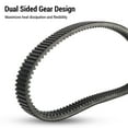 thumbnail image 4 of 59011-0047, Aramid Fiber CVT Drive Belt Performance Drive Belt Even Force Distribution Excellent Heat Dissipation  for Off Road, 4 of 7