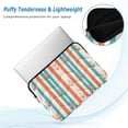 thumbnail image 2 of FORMRS 13-13.3 inch Laptop Sleeve Case Soft Carrying Quilted Computer Bag Cover, Simple Nautical Pattern, 2 of 7
