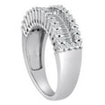 thumbnail image 6 of 14K White Gold 1ct. TDW Round and Baguette Diamond Ring (SI1-SI2, H-I), 6 of 8