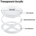 thumbnail image 7 of Home Turntable  Lazy Susan Spinning Spice Rack for Kitchen Cabinets  10.83  and 9.25 inch Storage Containers, 7 of 7