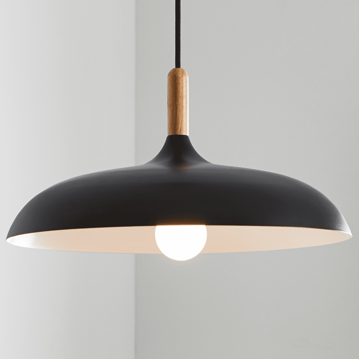 Better Homes & Gardens 56” Black Metal Pendant Ceiling Light