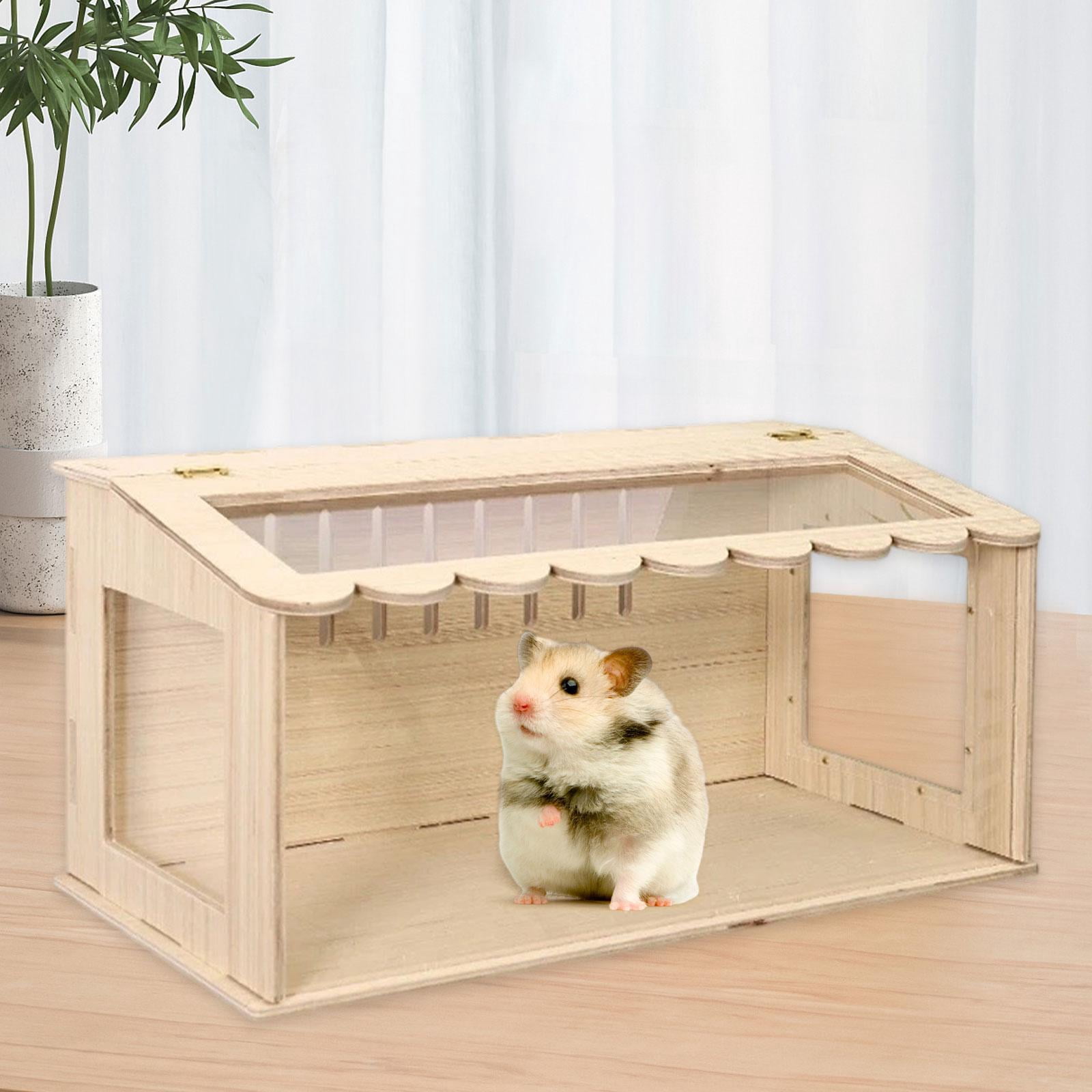EHJRE Chick Incubator Made of , Hamster Cage for Ducks, Birds, Incubator, Quail Cage, Chicken Coop for Ducks, Birds, Chinchillas, Mice, Hamsters 4cmx3cmx3cm