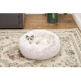 thumbnail image 2 of CEFONU Lits Beignet de Luxe pour Chat et Chien, Lit Rond en Peluche Douce pour Animal de Compagnie, Lit Chaud pour Chiens/chiots/chats Lavable à la Machine, 2 of 6