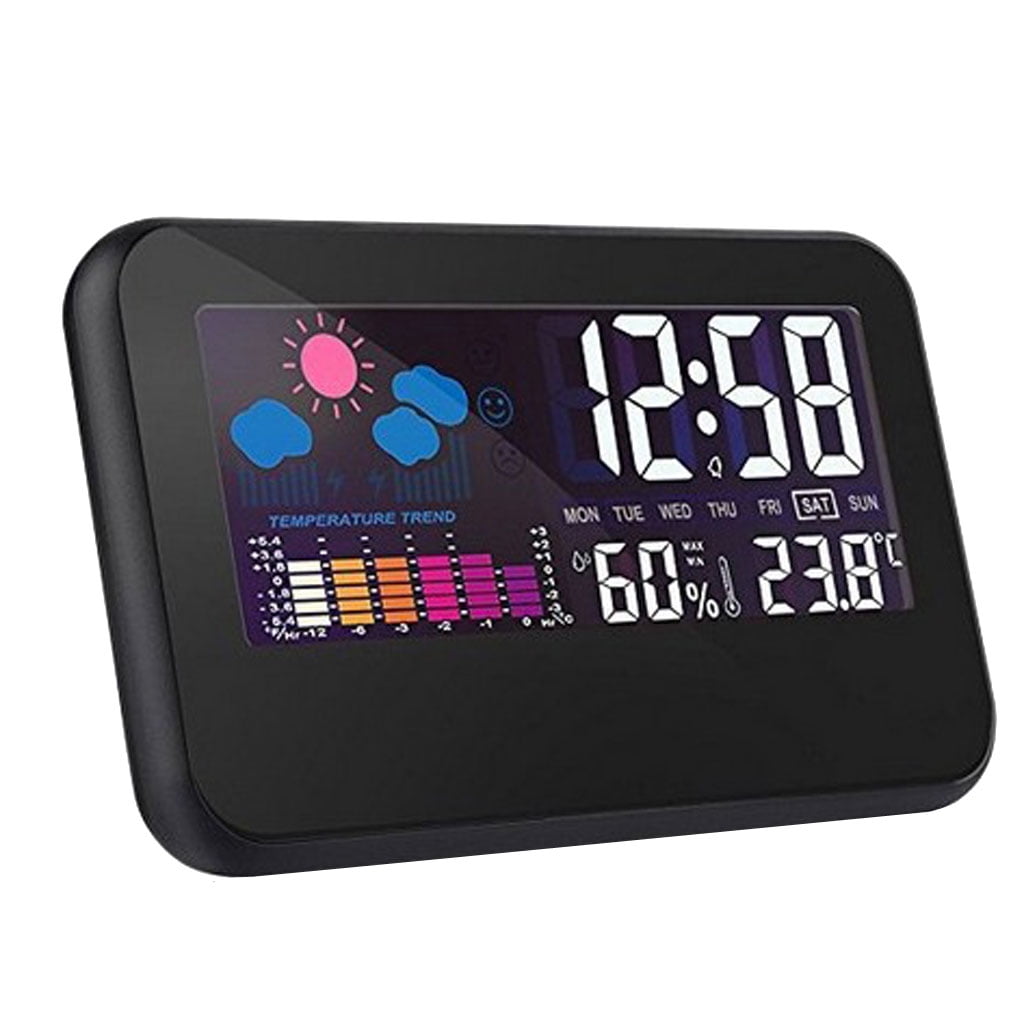 Auto Thermometer Digital Wecker Ruspela Auto Fahrzeuge Temperatur Gauge mit  Hintergrundbeleuchtung Auto Thermometer Uhr Digital Alarm Clock :  : Auto & Motorrad