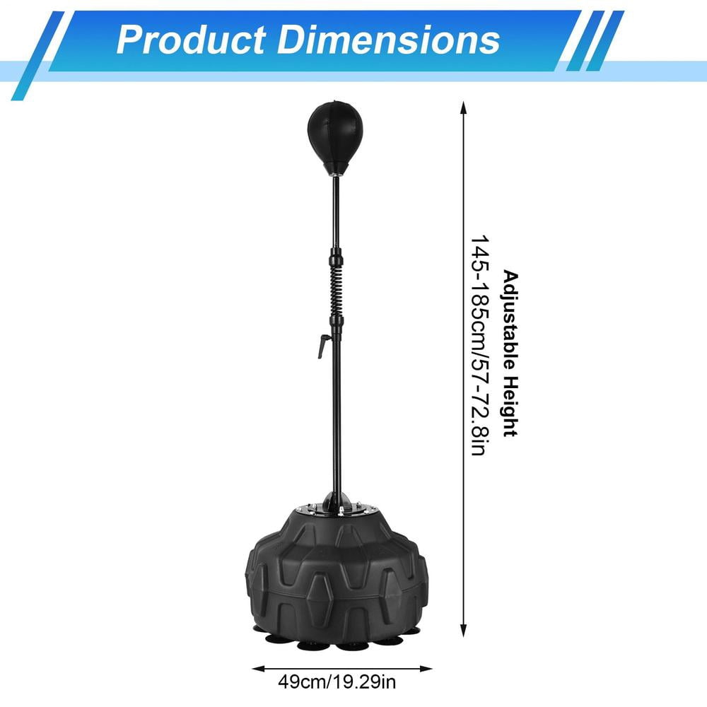 AIHOME Punching Bag for Adults Height Adjustable Floor Punching Bag Speed Ball Floor Standing Boxing Equipment for Fitness Training Home Gym intensely