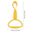 thumbnail image 2 of Handle Ring for Car Handle Ring Bus Handle Trash Can Handle Ring Semicircle Ring Replacement, 2 of 8