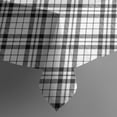thumbnail image 5 of Black White Plaid Checkered Pattern Square Tablecloth,Waterproof Square Table Cover,Wipeable Spillproof Washable Table Cover for Home Kitchen Party Decor 52"x52"(132x132cm), 5 of 6