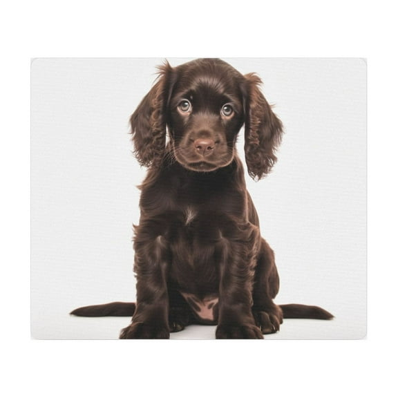 DistinctInk Mouse Pad - 1/4" Foam Rubber - Boykin Spaniel Puppy