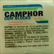 Camphor Gum Blocks Refined & Traditional Use, Household & Farm Product, 1oz