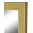 thumbnail image 3 of Hitchcock Butterfield Indoor Bathroom / Washroom / Dressing Home Decorative Mirror 16" x 20" Rectangle Riviera Modern Champagne Gold, 3 of 4