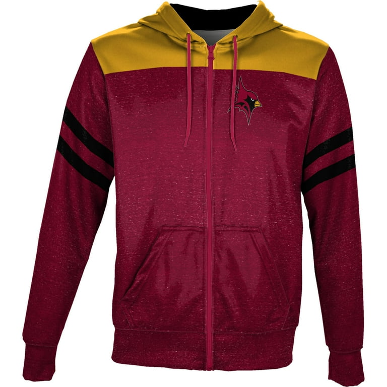 Men's Cardinal John Fisher Cardinals Full-Zip Hoodie