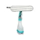 thumbnail image 1 of Escobilla de goma para ventana de microfibra con pulverizador 4 en 1, limpiador con botella pulverizadora de agua para vidrio de ducha interior y exterior e incluso para su coche, 1 of 9