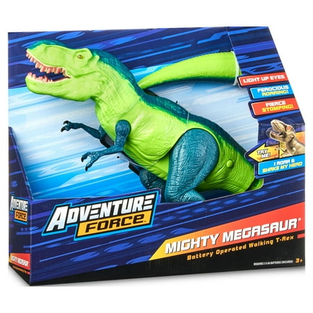 Adventure Force Mighty Megasaur, Walking T-Rex, Light Green