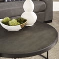Free Shipping! Weston Home Modern Black Metal Nesting Coffee Tables