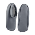 thumbnail image 2 of Voxware Pack d'Huile de Ricin pour Pieds Chaussettes Réutilisables Antidérapantes Lavables en Polyester Acrylique Doux pour Activités de Sommeil Adapté pour Intérieur Gris, 2 of 8