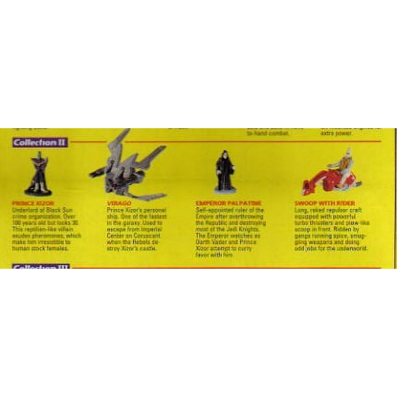 Star Wars Micro Machines Shadows of the Empire II Collection