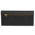 thumbnail image 2 of Prada PRD-WALL-1MH132-ZTM-F0002 Saffiano Leather Flap Wallet with Bow Detail, Black, 2 of 6