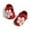 Red, variant on Autumn Baby Girl Toddler Clasp Shoes Anti-Slip Casual Walking Shoes Flower Sneakers Soft Soled First Walkers,0-18 Month