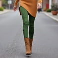 thumbnail image 5 of Comdrip Dressy Leggings for Women, Women's Fashion Printed Casual Pants Leggings Yoga Pants Casual Leggings for Women Green L, 5 of 7