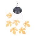 thumbnail image 2 of 1pc decorativo viento chime luz impermeable luz solar luz de calabaza de halloween, 2 of 8