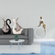 thumbnail image 2 of Figuras De Cisne, Esculturas De Cerámica Y Estatuas De Niña, Centros De Mesa Para Estanterías, Aniversarios, Chimeneas, Dormitorios, Regalos Para Lectores, Estanterías, Decoración, 2 of 8