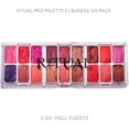 thumbnail image 3 of Empty Makeup Palette | 18 Wells | Modular Interchangeable Depotting System | Ritual Pro Palette 3 | Bundle 6 Pack, 3 of 5