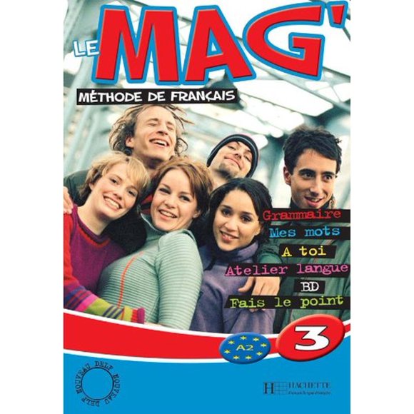 Le mag 3 methode de francais a2 (incluye cd audio)