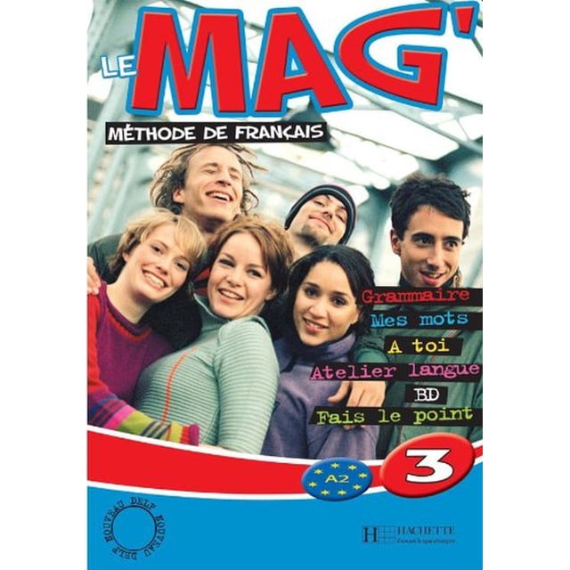Le mag 3 methode de francais a2 (incluye cd audio)