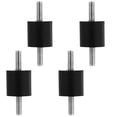 thumbnail image 1 of Miangastore 4pcs Rubber Isolator Mounts Anti Vibration Silent Block for Car Boat Bobbins, 1 of 8
