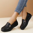 thumbnail image 4 of Willtoo Womens Loafers Casual Platform Slip-On Flats Comfortable Wide Toe Non Slip Walking Shoes for Daily Commute, 4 of 6
