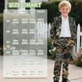 thumbnail image 7 of Xoenoiee Hunting Camo Print Suit for Boy 2 Pieces Prom Wedding Suits Classic Tuxedo Slim Fit Boys Suit Formal Autumn Winter Jacket Pants Set, 9-10 Years, 7 of 7