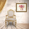 thumbnail image 3 of Dyer, Beverly 24x19 Gold Ornate Wood Framed with Double Matting Museum Art Print Titled - Summer Bouquet, 3 of 4