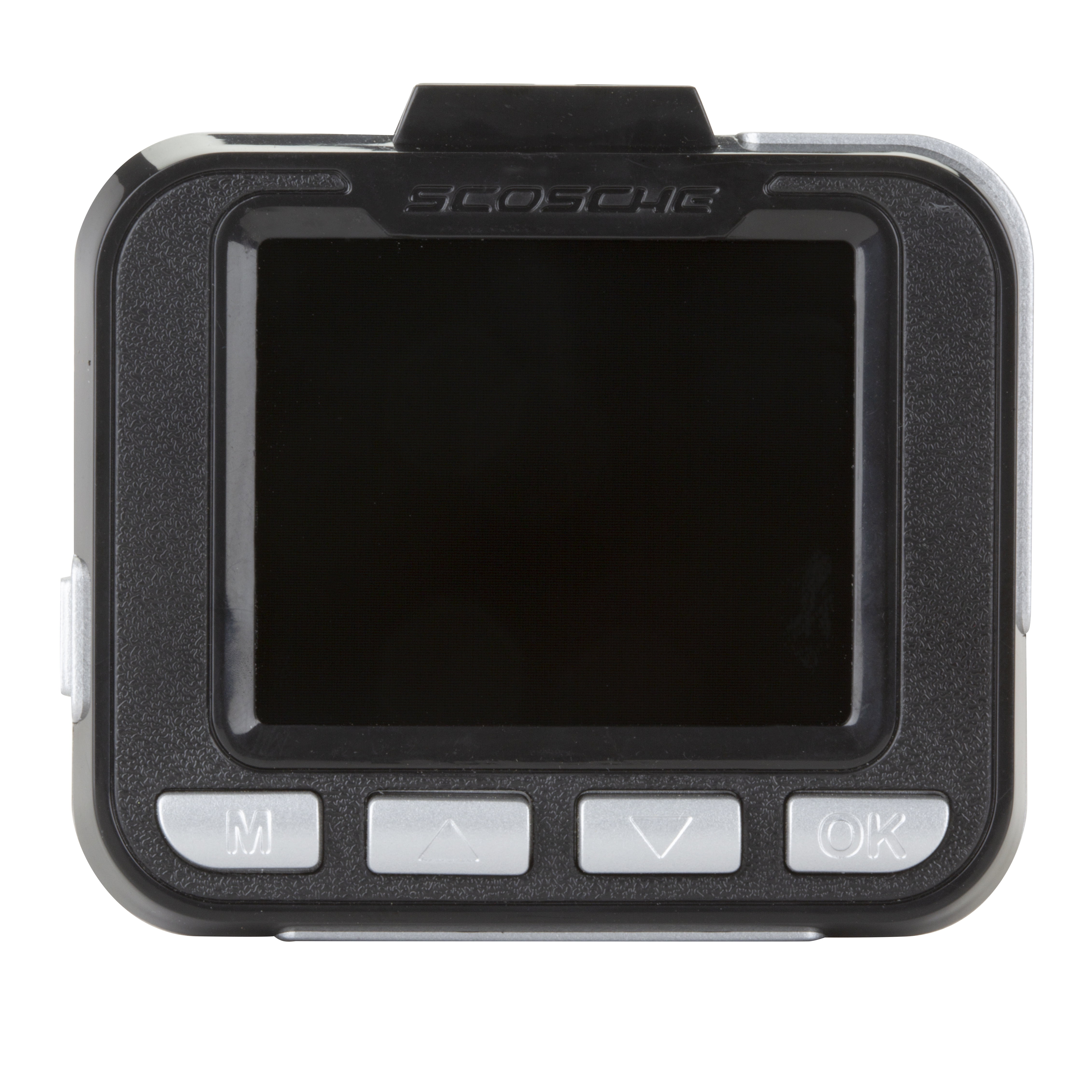 scosche hd dvr front & rear facing lens suction cup dash camera