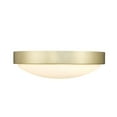 thumbnail image 6 of Golden Lighting Gabi Integrated LED 10in Flush Mount in Brushed Champagne Brass, 6 of 12