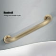 thumbnail image 5 of Bathroom Grab Bar, Brass Bathtub Handrail Mounted Helping Handle Bars, Safety Hand Rail Support Handicap, Elderly, Injury, Senior Assist Bath Handle, 5 of 9