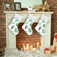 thumbnail image 7 of Coolnut Christmas Stocking Personalized Cactus Large Candy Stocking Hanging Gift Xmas Stockings Decoration 1 PC for Family Holiday Party Ornaments Decor Fireplace, 7 of 7