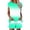 Green, variant on Women Summer Outfits Stylish Women's Shorts Suit Set For Everyday Wear Comfortable Summer Fashion Versatile Sporty Outfit With Drawstring Design