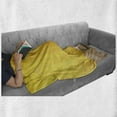 thumbnail image 6 of Books Soft Flannel Fleece Throw Blanket, Minimal Photo with Stack of Old Novels Front of a Yellow Toned Grungy Wall, Cozy Plush for Indoor and Outdoor Use, 50" x 70", Multicolor, by Ambesonne, 6 of 6