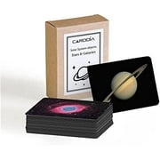 CARDDIA Astronomical Objects STEM Flash Cards (Including Solar System Planets, Minor Planets, Satellites, Galaxies, Clusters, Nebulae...)