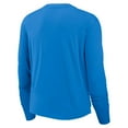 thumbnail image 3 of Women's Nike Powder Blue Los Angeles Chargers Modest Crop Performance Long Sleeve T-Shirt, 3 of 7