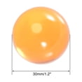 thumbnail image 2 of 30mm(1.2-inch) Acrylic Contact Juggling Ball Ornament Orange, 2 of 3