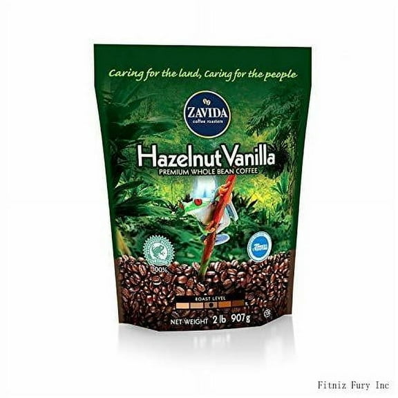 Zavida Coffee® Hazelnut Vanilla Whole Bean - 2Lb. A1