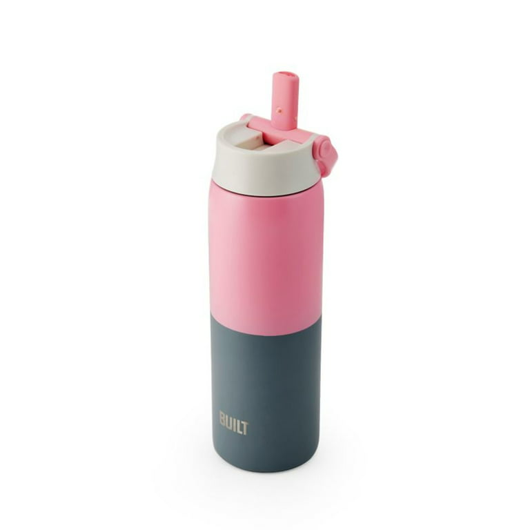 Filtered Water Bottle: Stainless Steel Water Bottle Pink